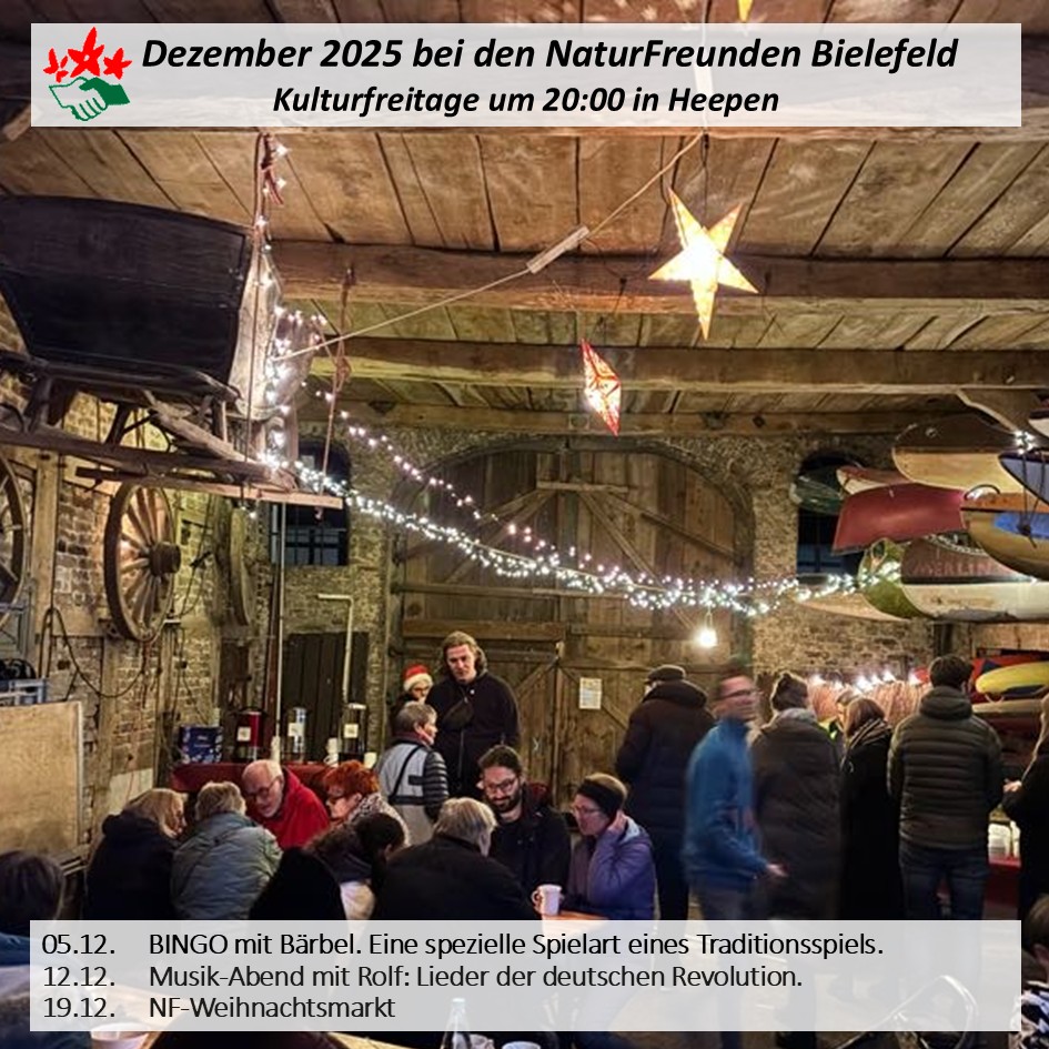 2025 Kulturfreitage Dezember