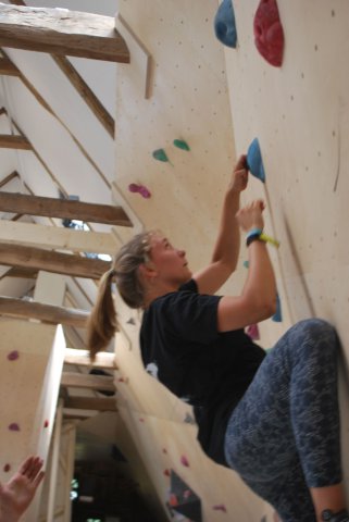 Eröffnung Boulderhalle