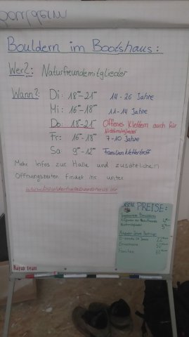 Eröffnung Boulderhalle